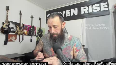 Snapshot of stevenrisenyc chatting on 30, 1, 2025 StevenRiseNYC online show from 30, 1, 2025