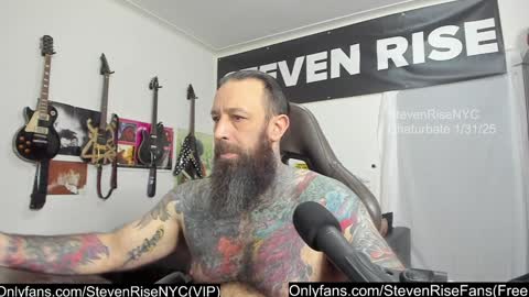 Snapshot of stevenrisenyc chatting on 31, 1, 2025 StevenRiseNYC online show from 31, 1, 2025