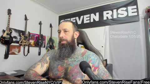 Snapshot of stevenrisenyc chatting on 31, 1, 2025 StevenRiseNYC online show from 31, 1, 2025