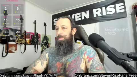 Snapshot of stevenrisenyc chatting on 10, 3, 2025 StevenRiseNYC online show from 10, 3, 2025