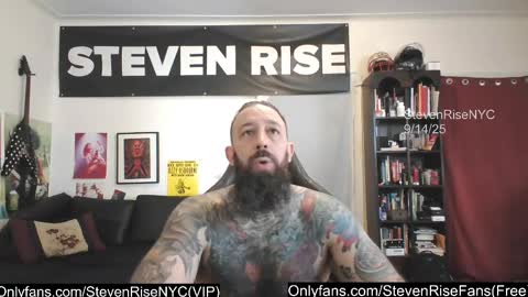 Snapshot of stevenrisenyc chatting on 14, 9, 2025 StevenRiseNYC online show from 14, 9, 2025