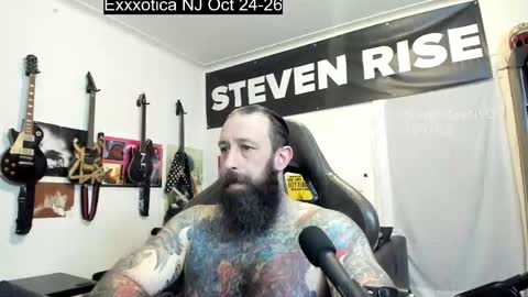 Snapshot of stevenrisenyc chatting on 18, 10, 2025 StevenRiseNYC online show from 18, 10, 2025