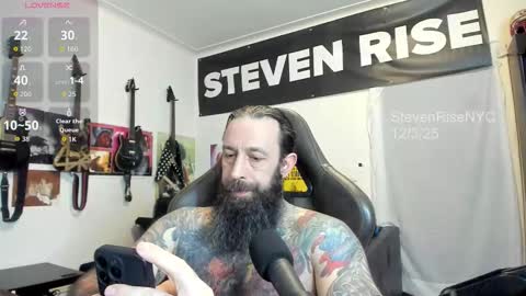StevenRiseNYC online show from 4, 12, 2025