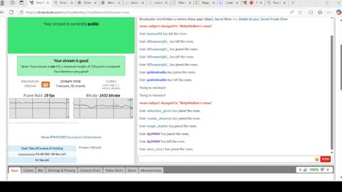 Snapshot of strip4dollars chatting on 6, 1, 2025 Keen for fun online show from 6, 1, 2025