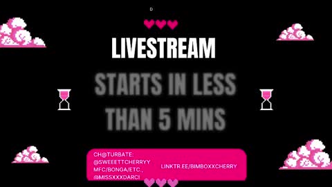 Cherry B  online show from 12, 4, 2026