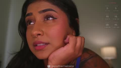 Snapshot of sweetkarmababy chatting on 25, 6, 2026 Karma Sutra sweetkarmababy online show from 25, 6, 2026