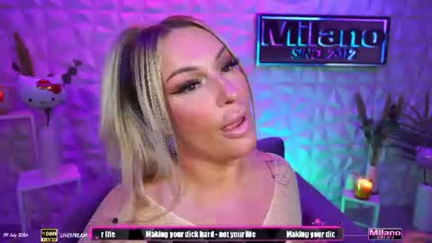 TamaraMilano online show from 9, 7, 2026