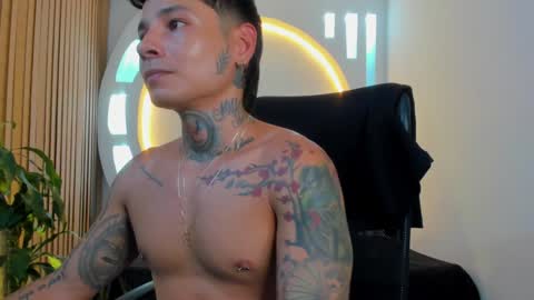 Snapshot of tattokoi chatting on 1, 2, 2025 tattokoi online show from 1, 2, 2025