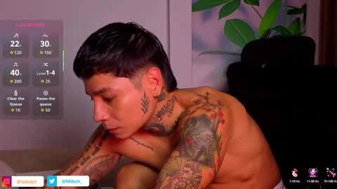 Snapshot of tattokoi chatting on 13, 10, 2025 tattokoi online show from 13, 10, 2025