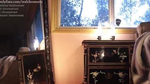 Snapshot of tealchromatic chatting on 22, 2, 2026 Mistress Teal Chromatic online show from 22, 2, 2026