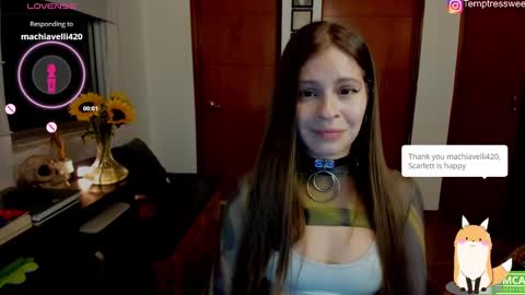 Snapshot of temptressweet chatting on 12, 11, 2025 Scar online show from 12, 11, 2025