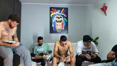 Snapshot of the_golden_boys chatting on 20, 12, 2024 SCOTT THEO KAMERON GENDERSON online show from 20, 12, 2024