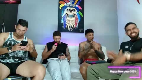 Snapshot of the_golden_boys chatting on 23, 1, 2025 SCOTT THEO KAMERON GENDERSON online show from 23, 1, 2025