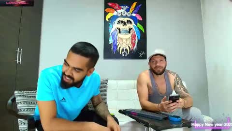 Snapshot of the_golden_boys chatting on 11, 2, 2025 SCOTT THEO KAMERON GENDERSON online show from 11, 2, 2025