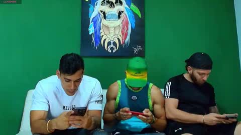Snapshot of the_golden_boys chatting on 17, 9, 2025 SCOTT THEO KAMERON GENDERSON online show from 17, 9, 2025