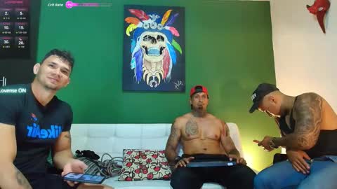 Snapshot of the_golden_boys chatting on 7, 10, 2025 SCOTT THEO KAMERON GENDERSON online show from 7, 10, 2025