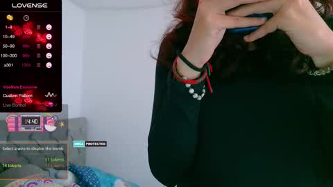 Snapshot of thecherry_paulette chatting on 27, 10, 2025 Paulette online show from 27, 10, 2025