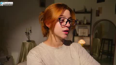 Snapshot of thegingerp chatting on 2, 3, 2025 Streaming mostly at online show from 2, 3, 2025