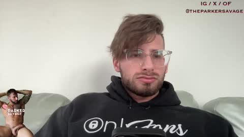 Snapshot of theparkersavage chatting on 7, 10, 2025 Parker Savage online show from 7, 10, 2025