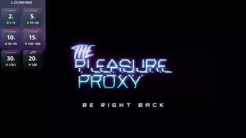 The Pleasure Proxy online show from 7, 1, 2025
