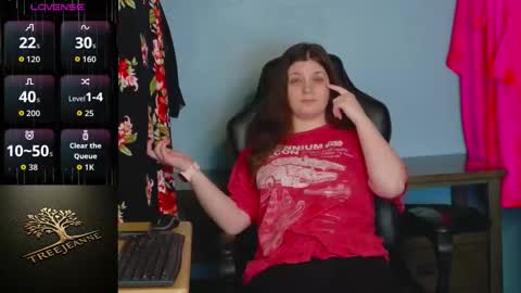Snapshot of treejeanne chatting on 23, 3, 2026 TreeJeanne online show from 23, 3, 2026