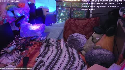 Snapshot of tricky_nymph chatting on 23, 12, 2024 Cassie online show from 23, 12, 2024