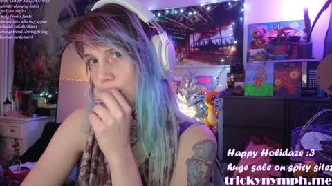 Snapshot of tricky_nymph chatting on 31, 12, 2024 Cassie online show from 31, 12, 2024