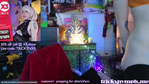 Snapshot of tricky_nymph chatting on 4, 1, 2025 Cassie online show from 4, 1, 2025