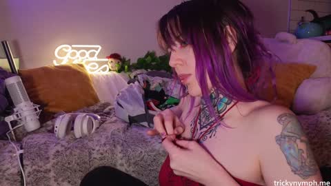 Snapshot of tricky_nymph chatting on 11, 3, 2025 Cassie online show from 11, 3, 2025