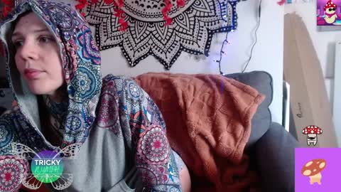 Snapshot of tricky_nymph chatting on 8, 10, 2025 Cassie online show from 8, 10, 2025