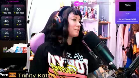Snapshot of trinitykatze chatting on 1, 12, 2025 Trin Kat pet online show from 1, 12, 2025