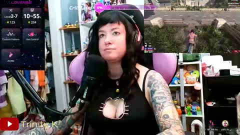 Snapshot of trinitykatze chatting on 20, 2, 2026 Trin Kat pet online show from 20, 2, 2026