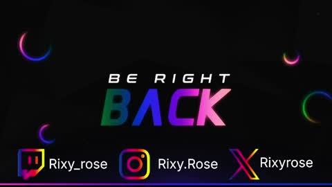 RixyRose online show from 10, 4, 2026