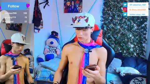 Snapshot of twink_sebas_ chatting on 27, 2, 2025 Bad boy sebastian online show from 27, 2, 2025