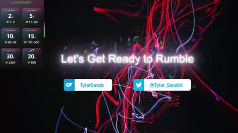 Tyler Sands online show from 31, 10, 2025