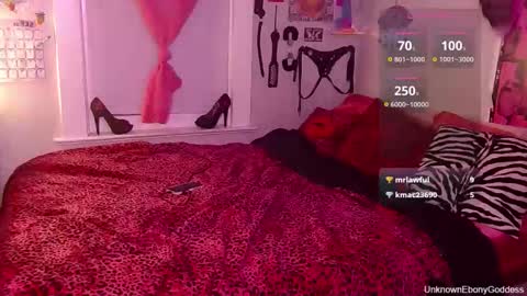 unknownebonygoddess online show from 19, 10, 2025