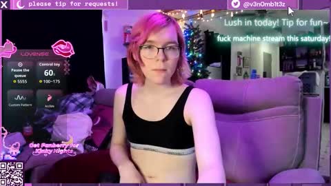 Snapshot of v3n0mb1t3z chatting on 13, 12, 2025 kermit online show from 13, 12, 2025