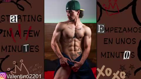 Snapshot of valentino_2201 chatting on 8, 7, 2026 Valentino - 15 OFF valentino2201 online show from 8, 7, 2026