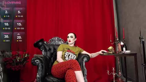 Snapshot of venenaschwarz chatting on 3, 12, 2025 MISTRESS online show from 3, 12, 2025