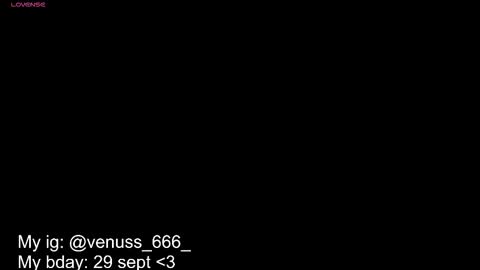   Venus  MY BDAY 29 SEPT online show from 15, 9, 2025