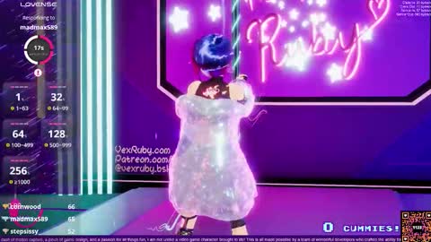 Vex Ruby online show from 1, 2, 2026