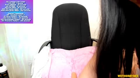 Snapshot of wethoneybee chatting on 4, 2, 2025 Mina online show from 4, 2, 2025