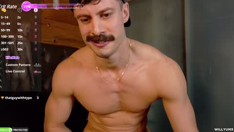 Snapshot of willyumx chatting on 11, 1, 2025 William Miguel online show from 11, 1, 2025