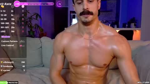 Snapshot of willyumx chatting on 7, 10, 2025 William Miguel online show from 7, 10, 2025