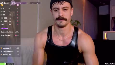 Snapshot of willyumx chatting on 17, 10, 2025 William Miguel online show from 17, 10, 2025