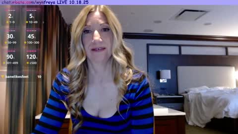 Snapshot of wynfreya chatting on 20, 10, 2025 Wyn online show from 20, 10, 2025
