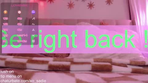 Xo Sadie online show from 2, 3, 2026