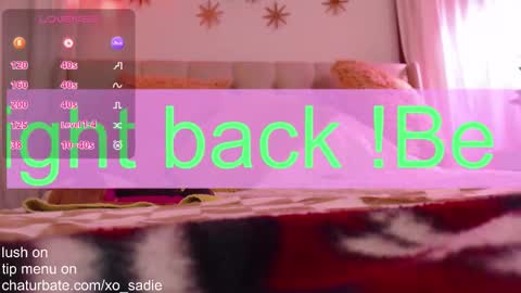 Xo Sadie online show from 24, 3, 2026