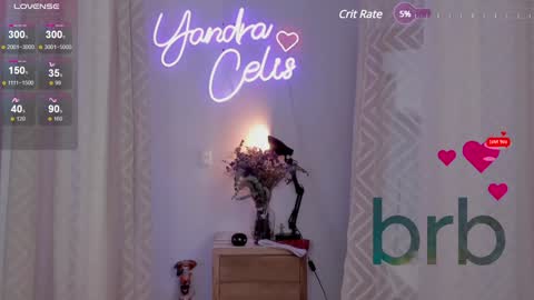 Snapshot of yandracelisoficial chatting on 12, 12, 2024 YANDRA CELIS online show from 12, 12, 2024