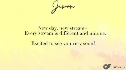 Snapshot of yourlovelykgirlfriend chatting on 7, 6, 2026 J i w o n online show from 7, 6, 2026